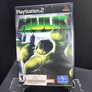Hulk - PS2 PlayStation 2 2003 - Complete with Manual